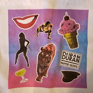 Duran Duran Paper Gods Canvas Tote Bag NWOT